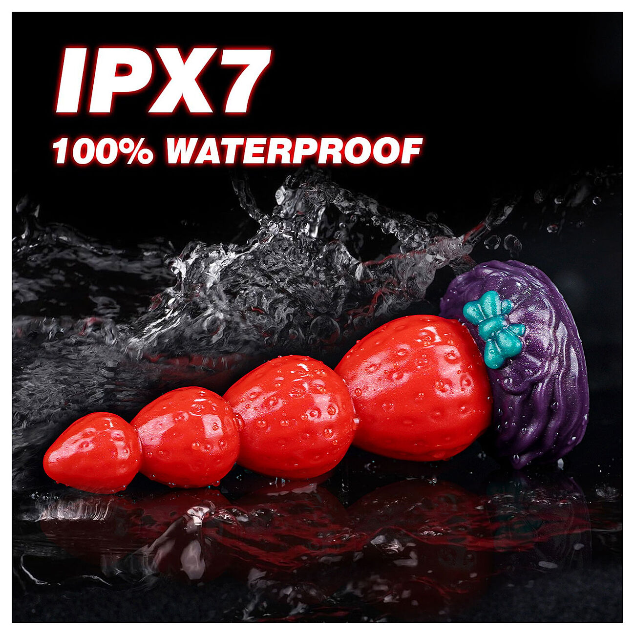 Alien Toys Strawberry Pole - Anaalitappi