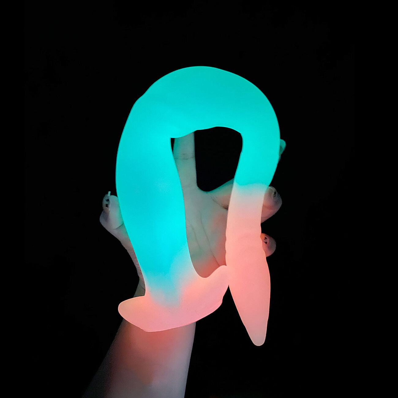 Alien Toys Colosseum - Fantasiadildo, sini-pinkki