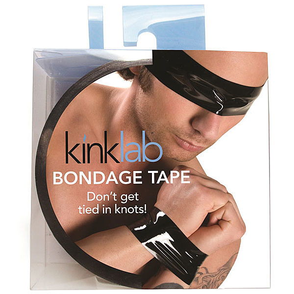 KinkLab - Bondage Tape, musta