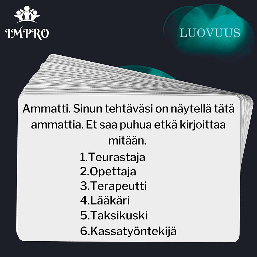 IMPRO - Hullunhauska lautapeli