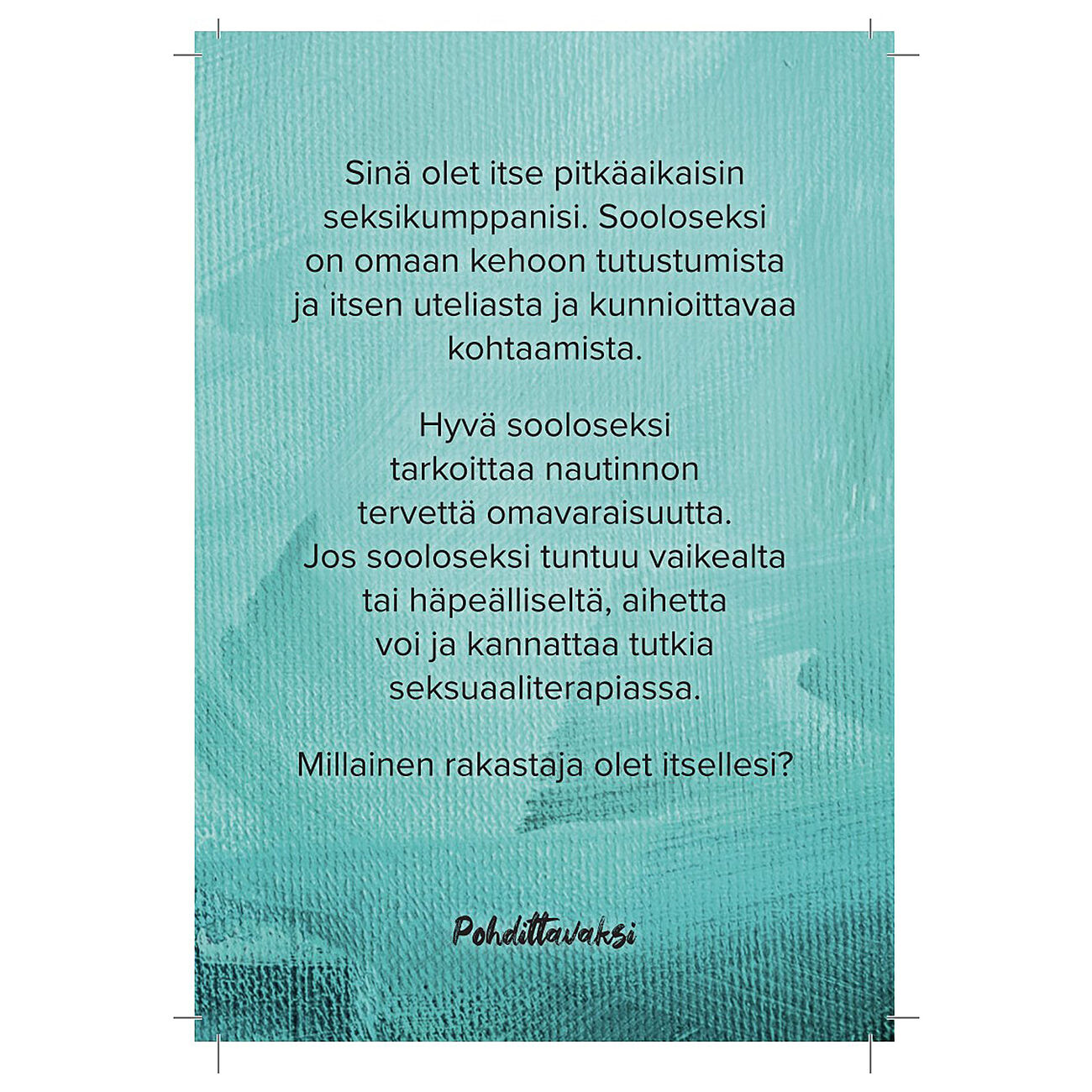 Lupa nauttia -kortit