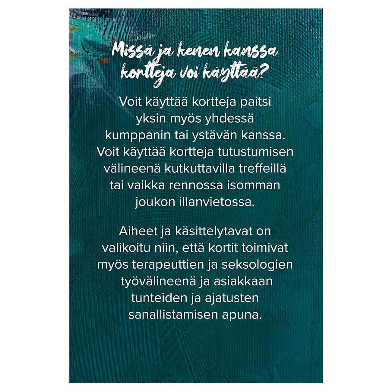 Lupa nauttia -kortit