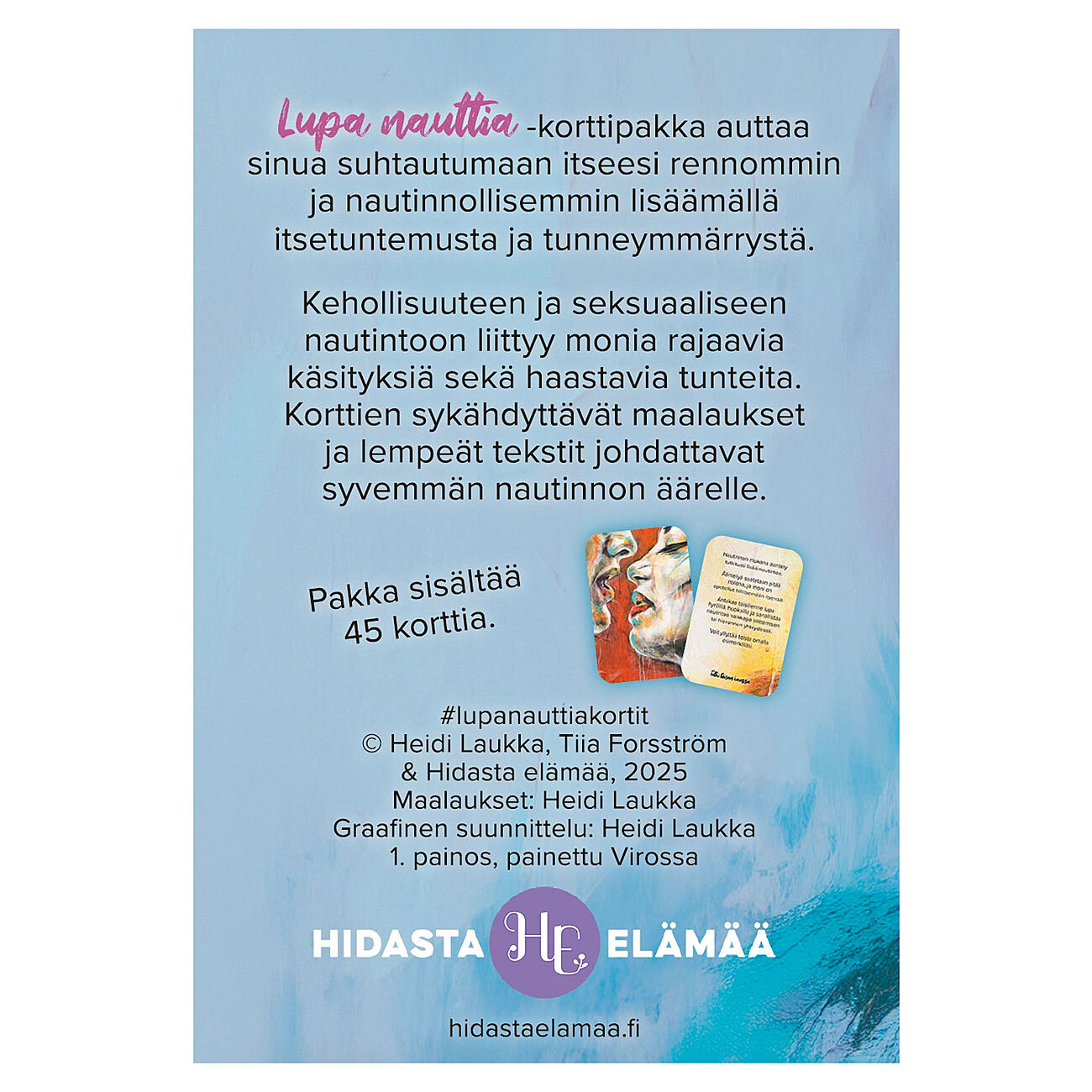 Lupa nauttia -kortit