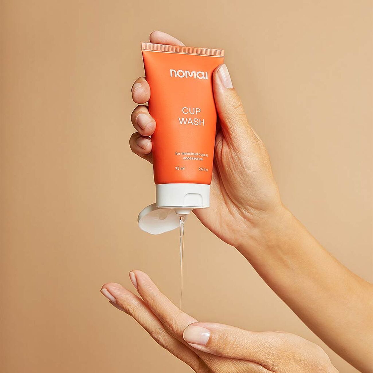 Nomai Cup Wash - Puhdistusgeeli, 75 ml