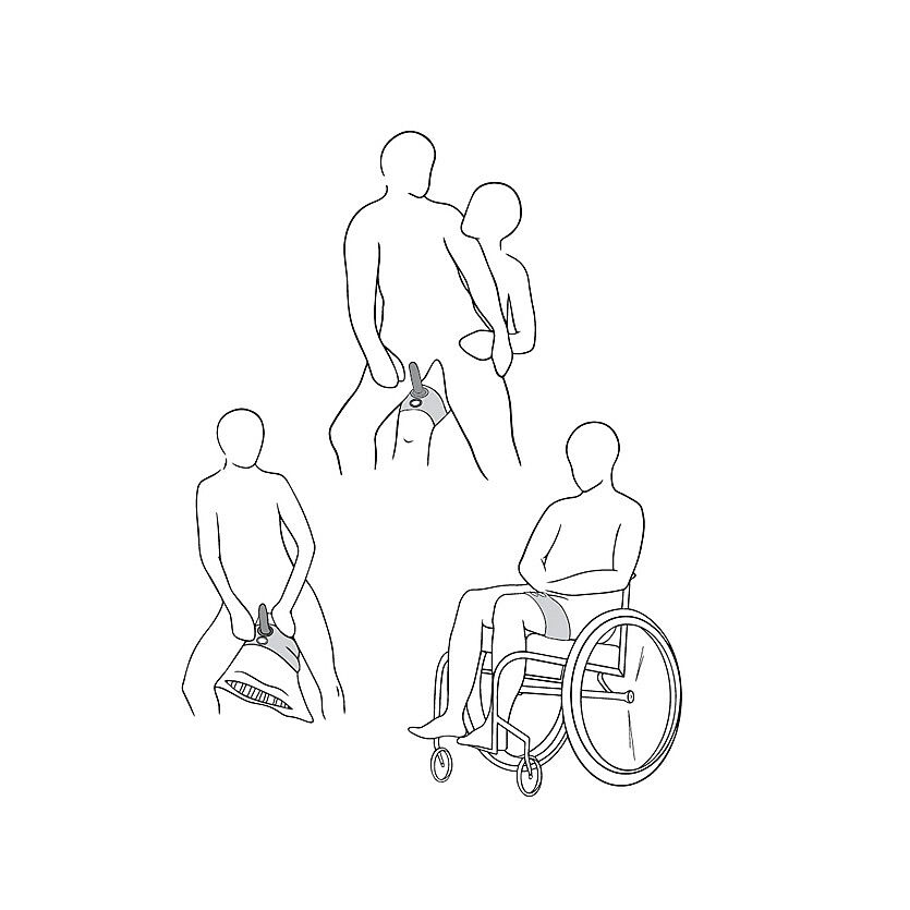 Dual Penetration Thigh Strap On