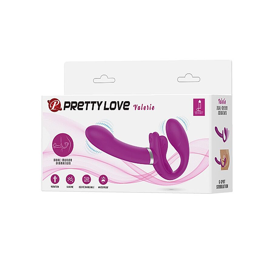 Pretty Love Valerie - Strapless strap-on vibraattori