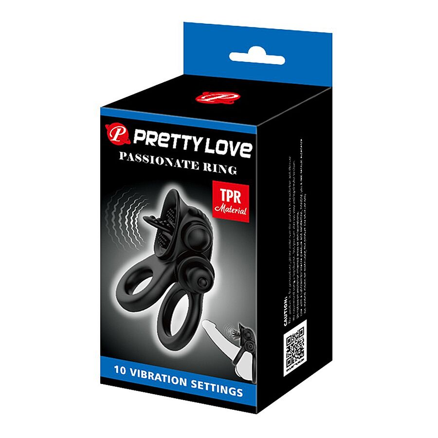Pretty Love - Moottoroitu penis-kivesrengas