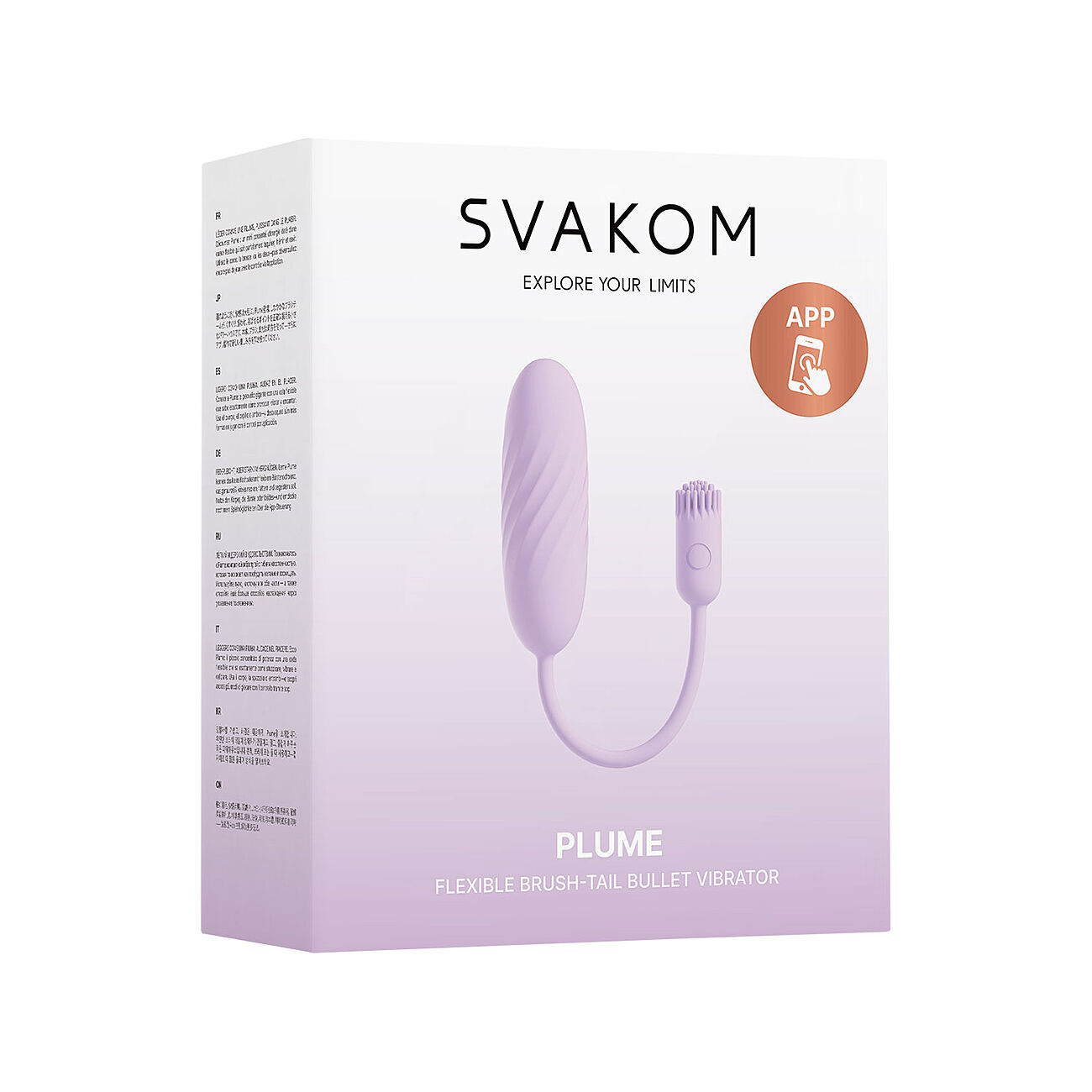 SVAKOM Plume - Kuulavibraattori ja klitoriskiihotin