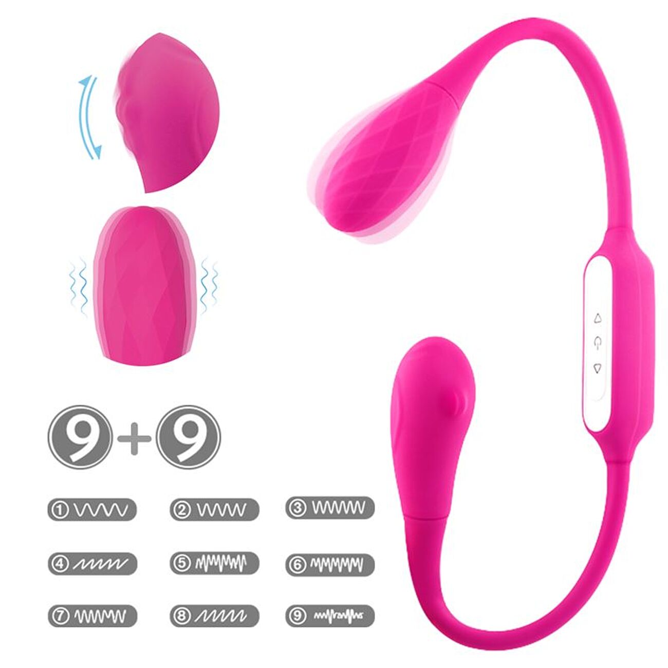 Bulbasaur - Tuplavibraattori, pinkki