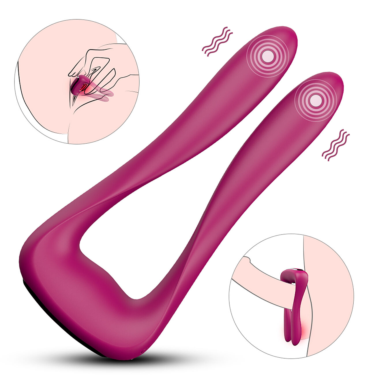 Vanessa - Taipuisa vibraattori