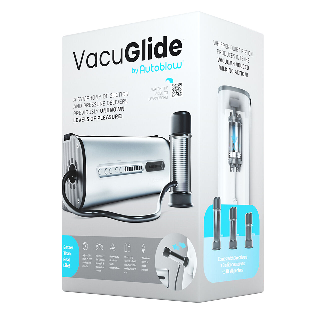 Autoblow VacuGlide - Suihinottokone