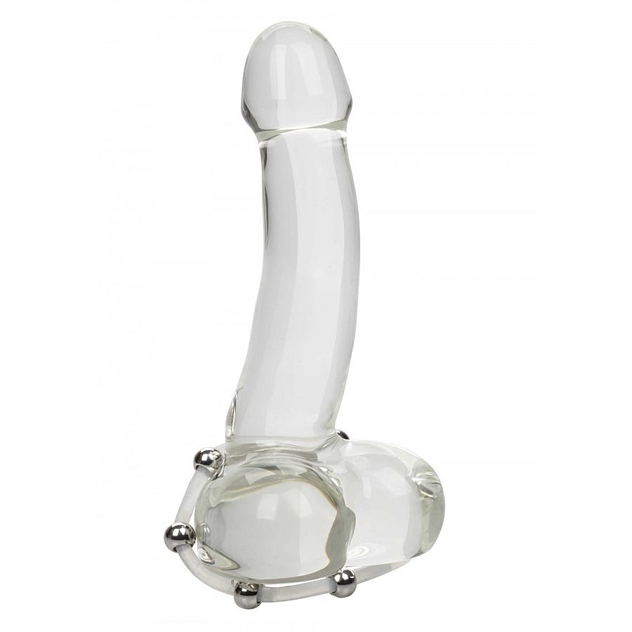 Silikoninen penisrengas metallikuulilla