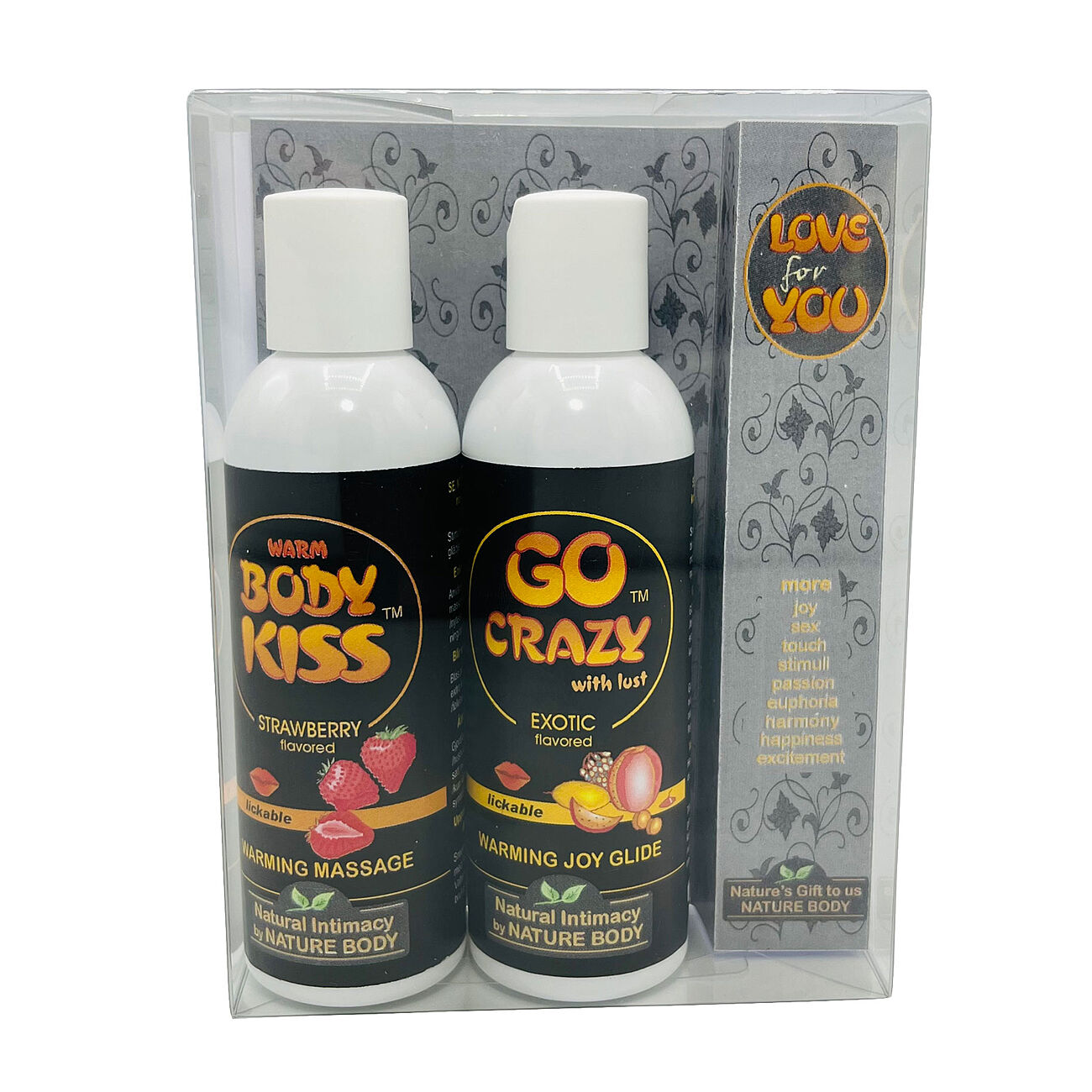 Nature Body Love for You - Lahjapakkaus, 2 x 100 ml