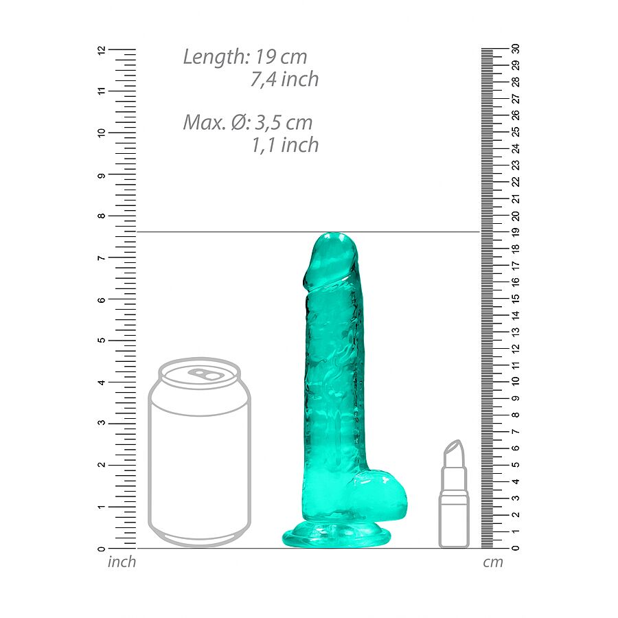 RealRock Super Flexible - Dildo kiveksill 7