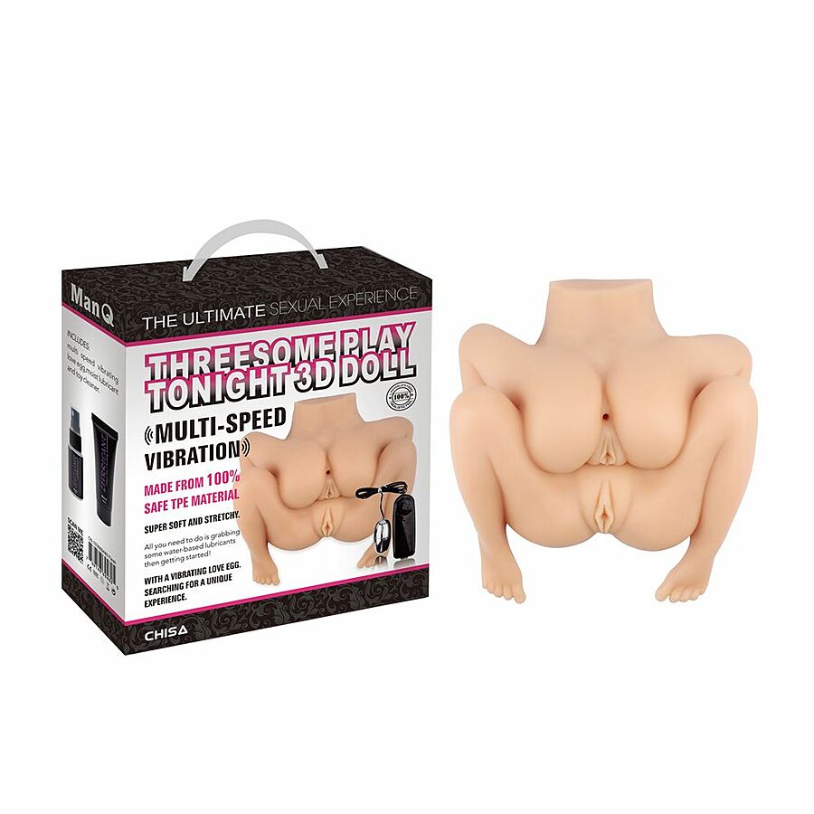 Chisa Threesome Play - Seksinukke torso