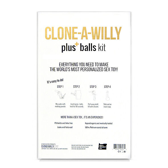 Clone A Willy + Balls kit