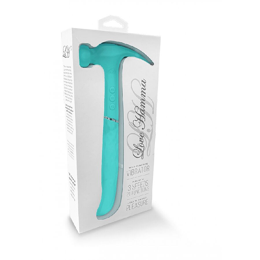 Love Hamma - Aqua Curved Multi-Function Vibrator