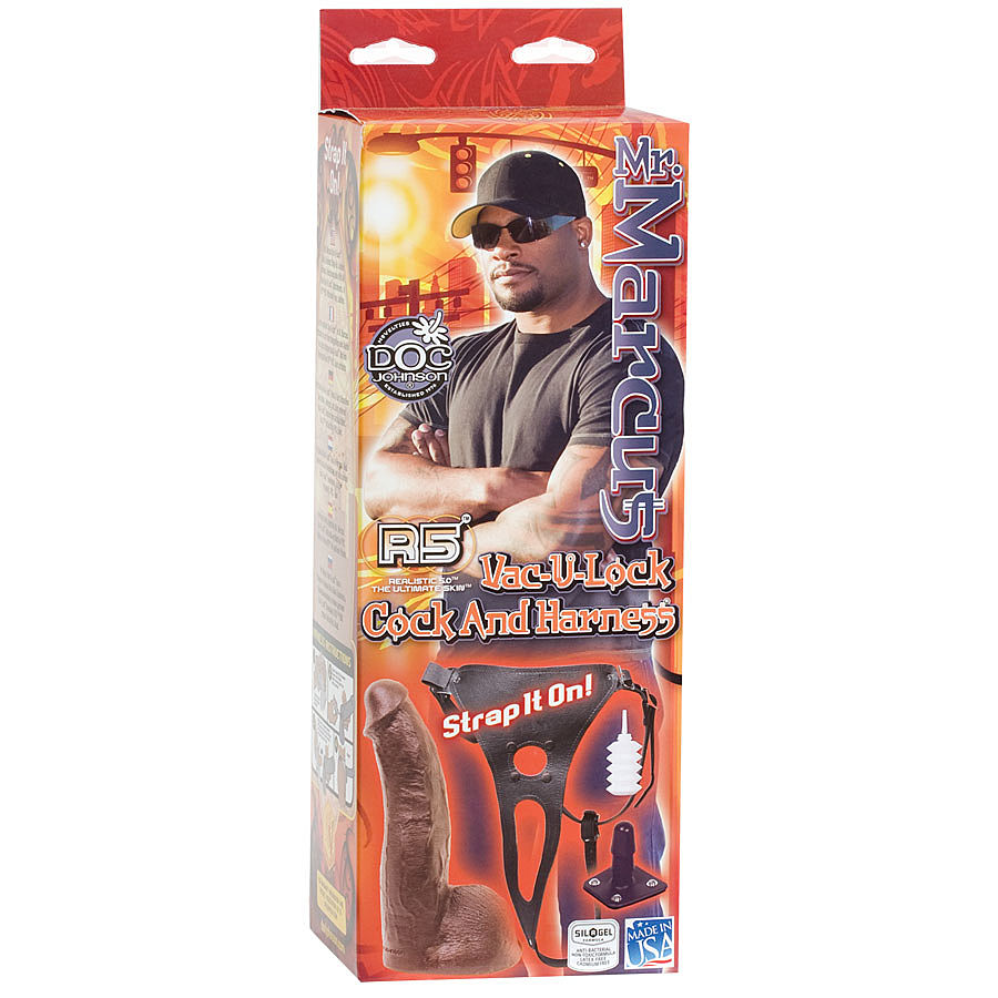 Vac-U-Lock, Mr. Marcus Dildo & Harness