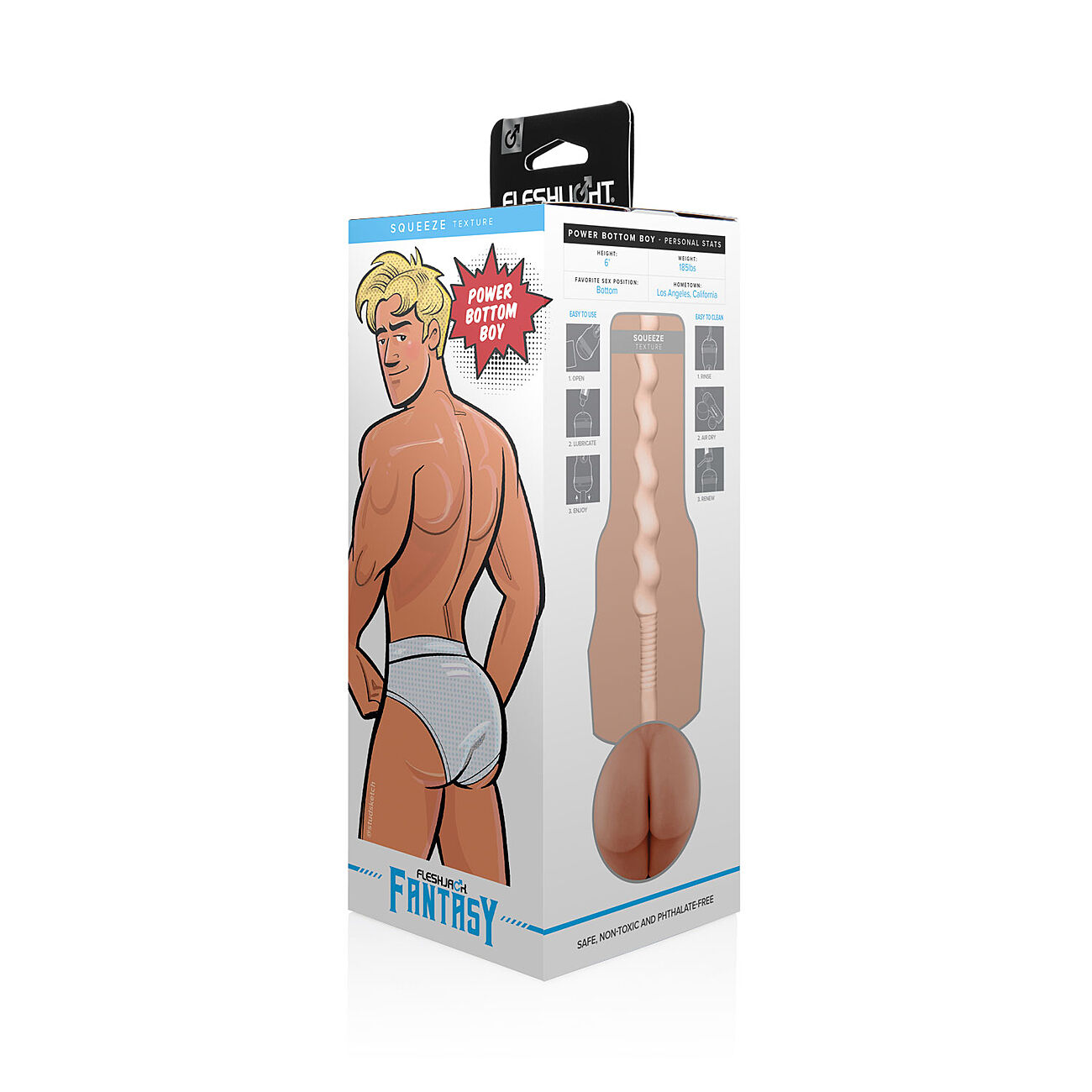 Fleshjack Fantasy Power Bottom Boy - Tekoanus