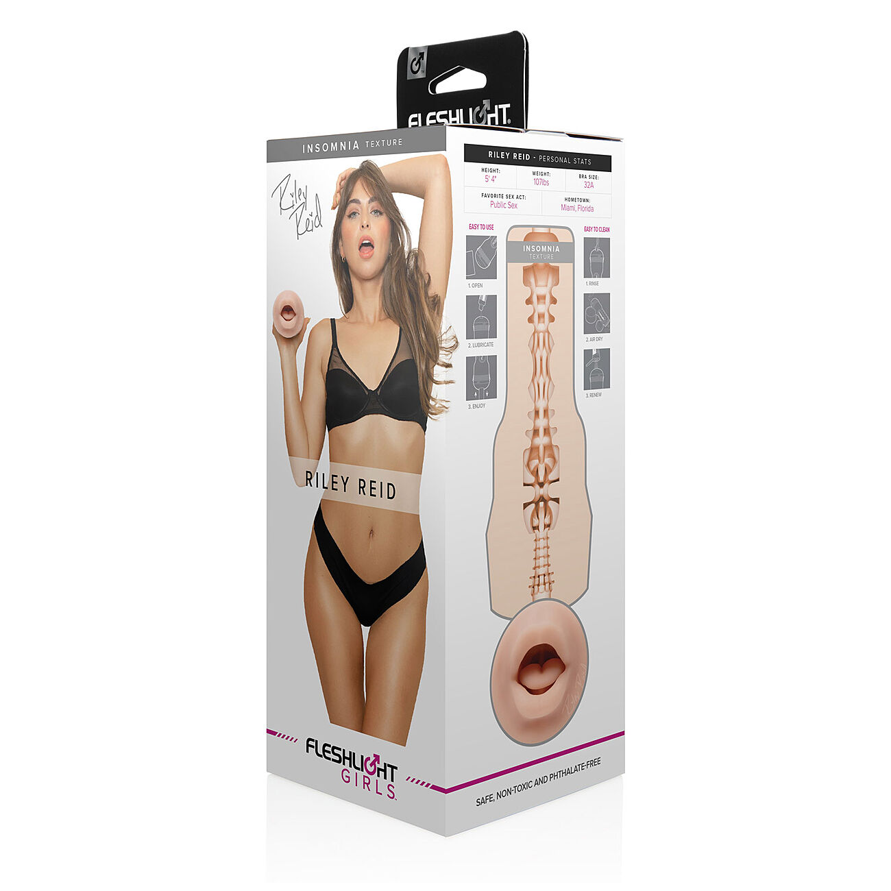 Fleshlight Girls Riley Reid Insomnia - Tekosuu