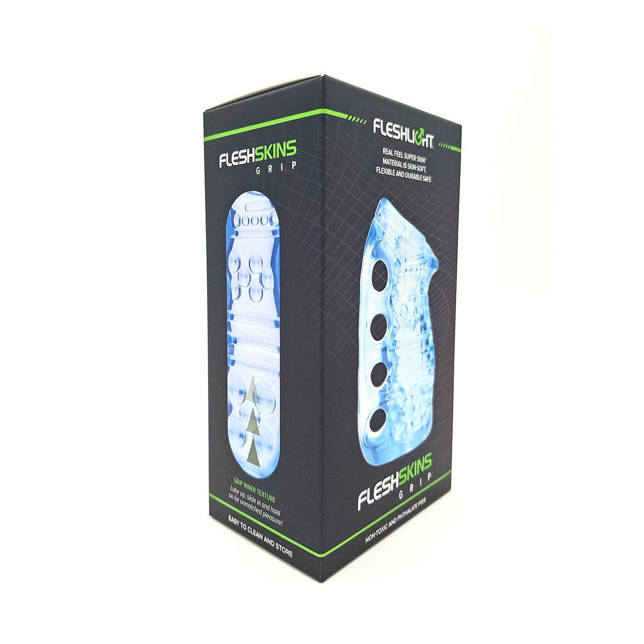 Fleshlight FleshSkins Grip Blue Ice - Masturbaattori