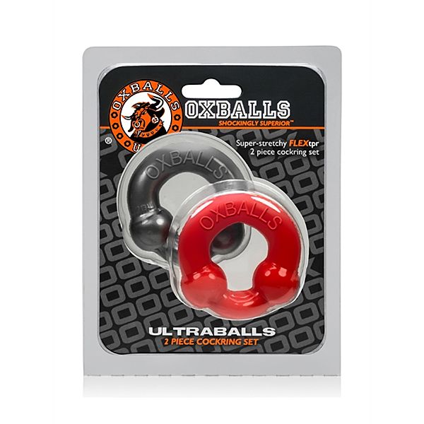 Oxballs Ultraballs - Penisrenkaat, 2 kpl