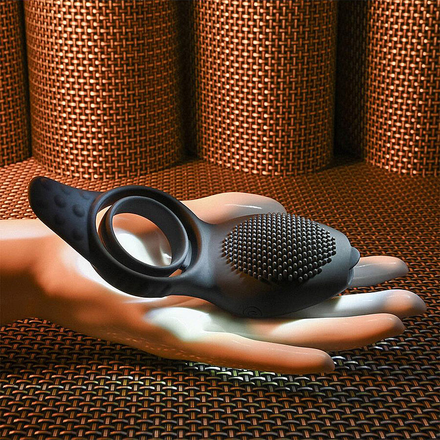 Zero Tolerance Mr. Flicker - Moottoroitu penis-kivesrengas