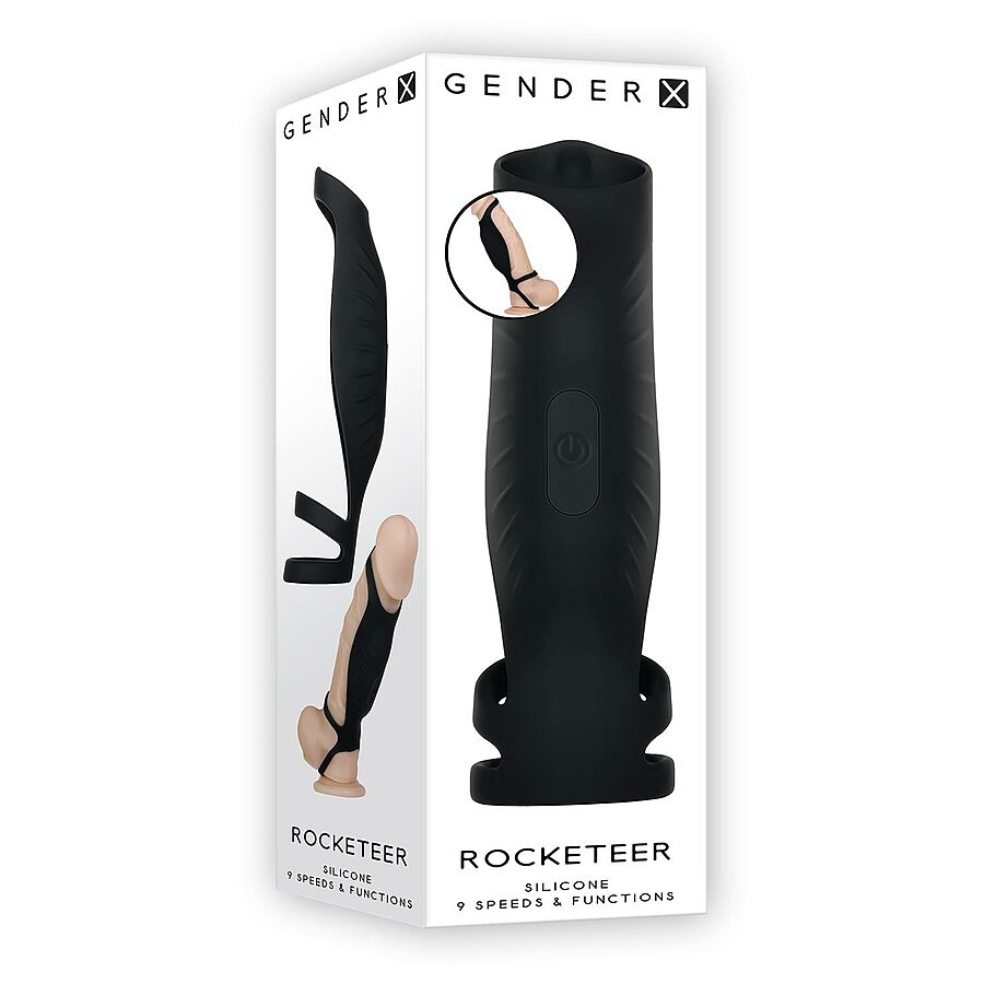 Gender X Rocketeer - Moottoroitu penis-sleeve