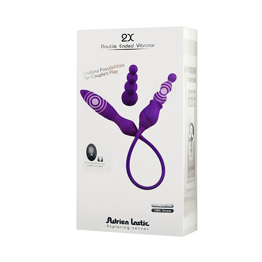 Adrien Lastic - 2X kaksipinen vibraattori