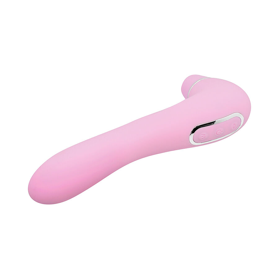 Wooomy Smoooch - Klitoriskiihotin ja vibraattori, pinkki