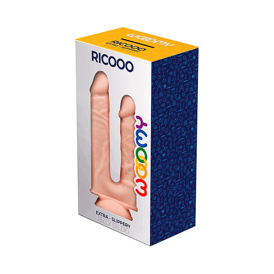 Wooomy Ricooo - Jelly tupladildo