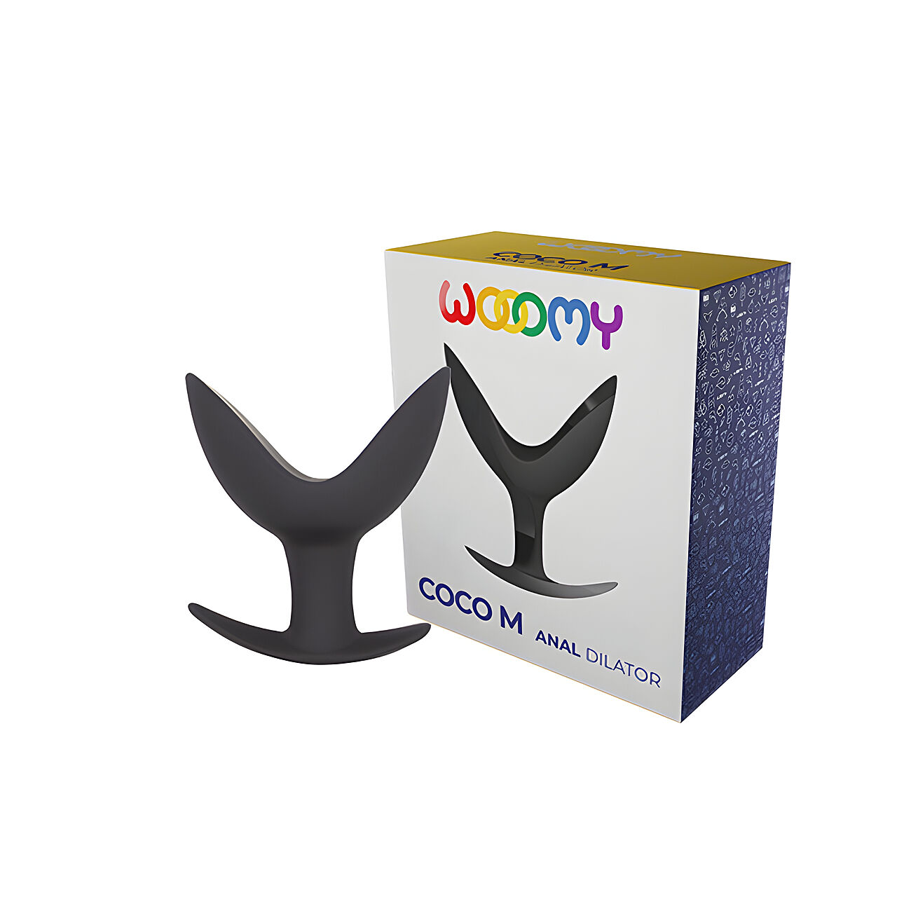 Wooomy Coco - Levittv anaalitappi, koko M