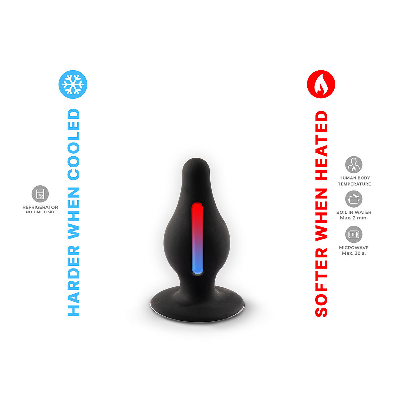 Silexd - Anaalitappi premium silikoni, XS