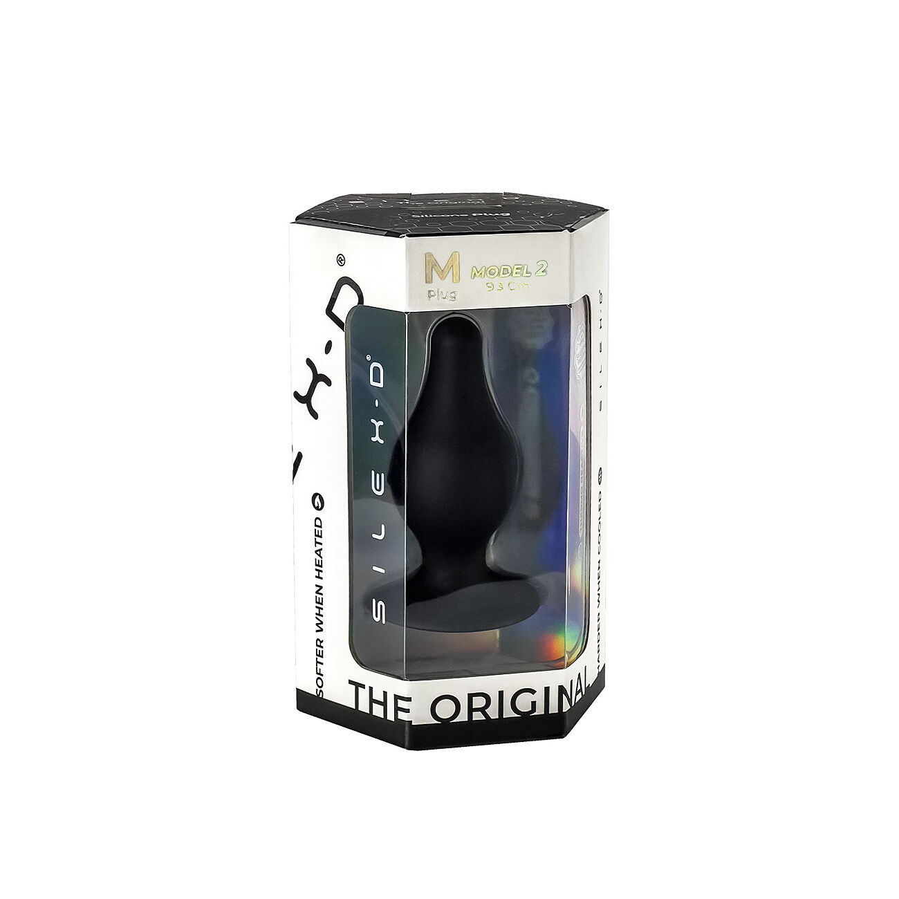 Silexd - Anaalitappi premium silikoni, M