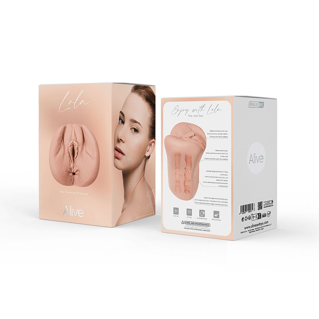 Alive Lola - Tekovagina ja -anus