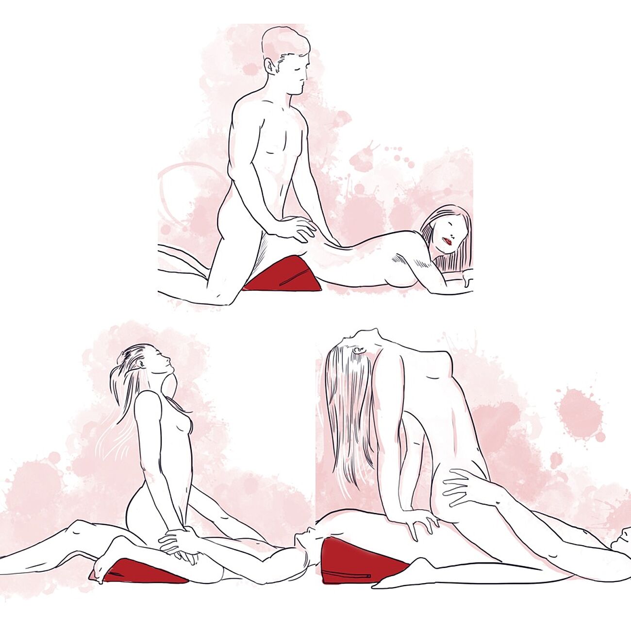 Liberator Wedge - Seksityyny, musta