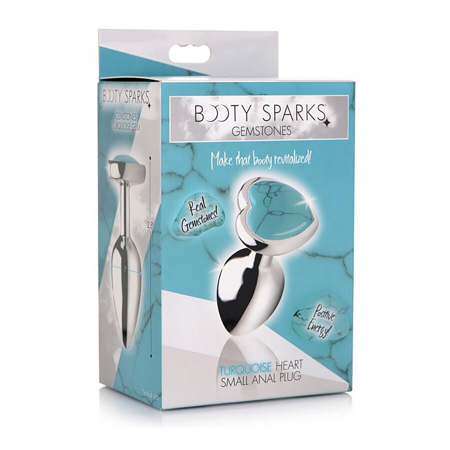 Booty Sparks Gemstones, Turquoise Heart