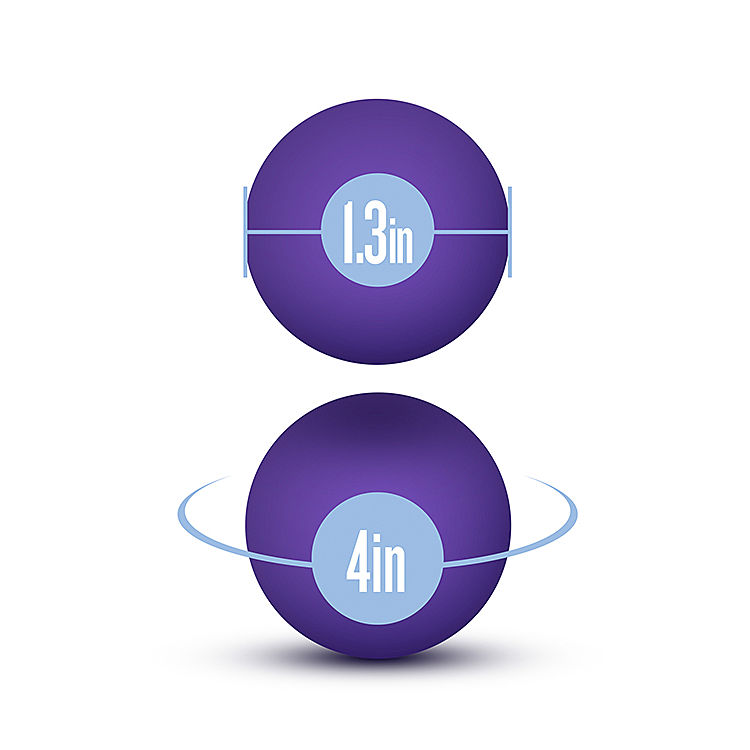 Luxe - Double O Kegel Balls, 40 g 