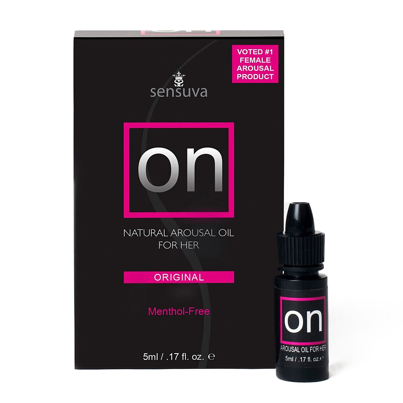 Sensuva On - Luonnollinen kiihotusljy naiselle, 5 ml
