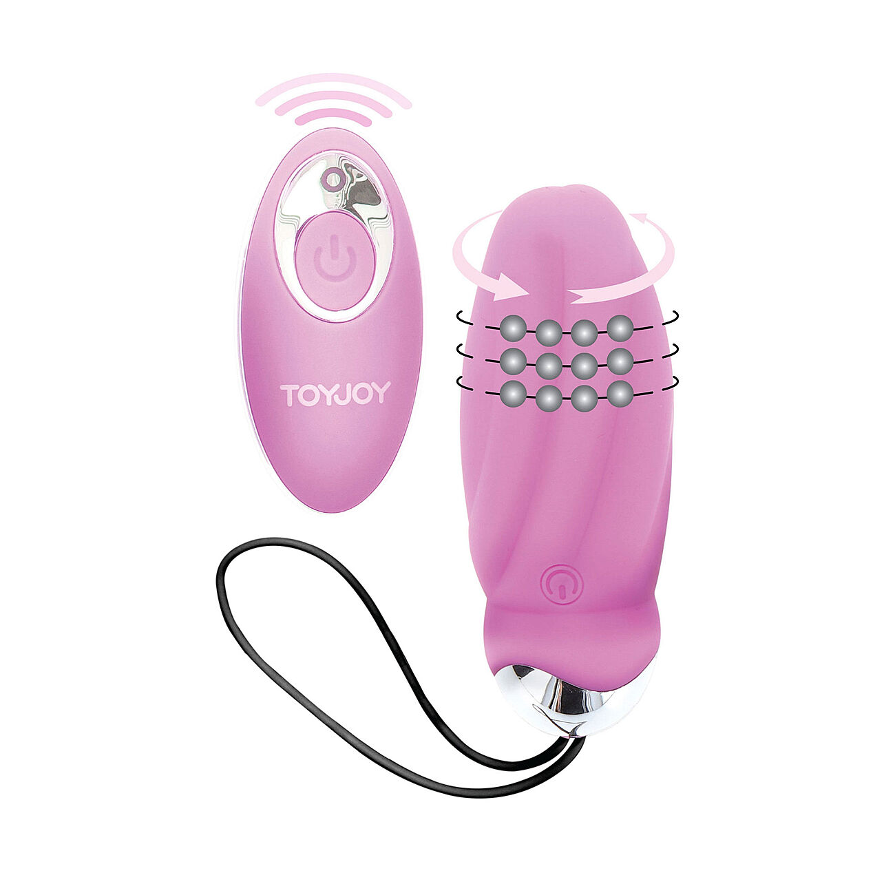 Toy Joy You Crack Me Up - Kuulavibraattori pyrivill helmill 