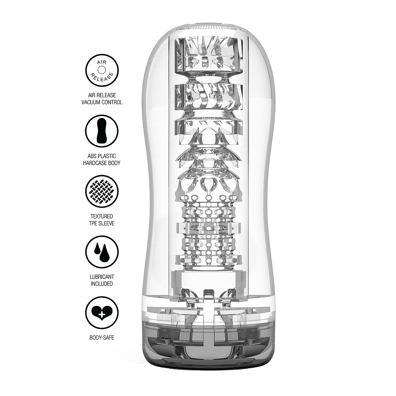 Toy Joy HERO - Masturbaattori alipaineella