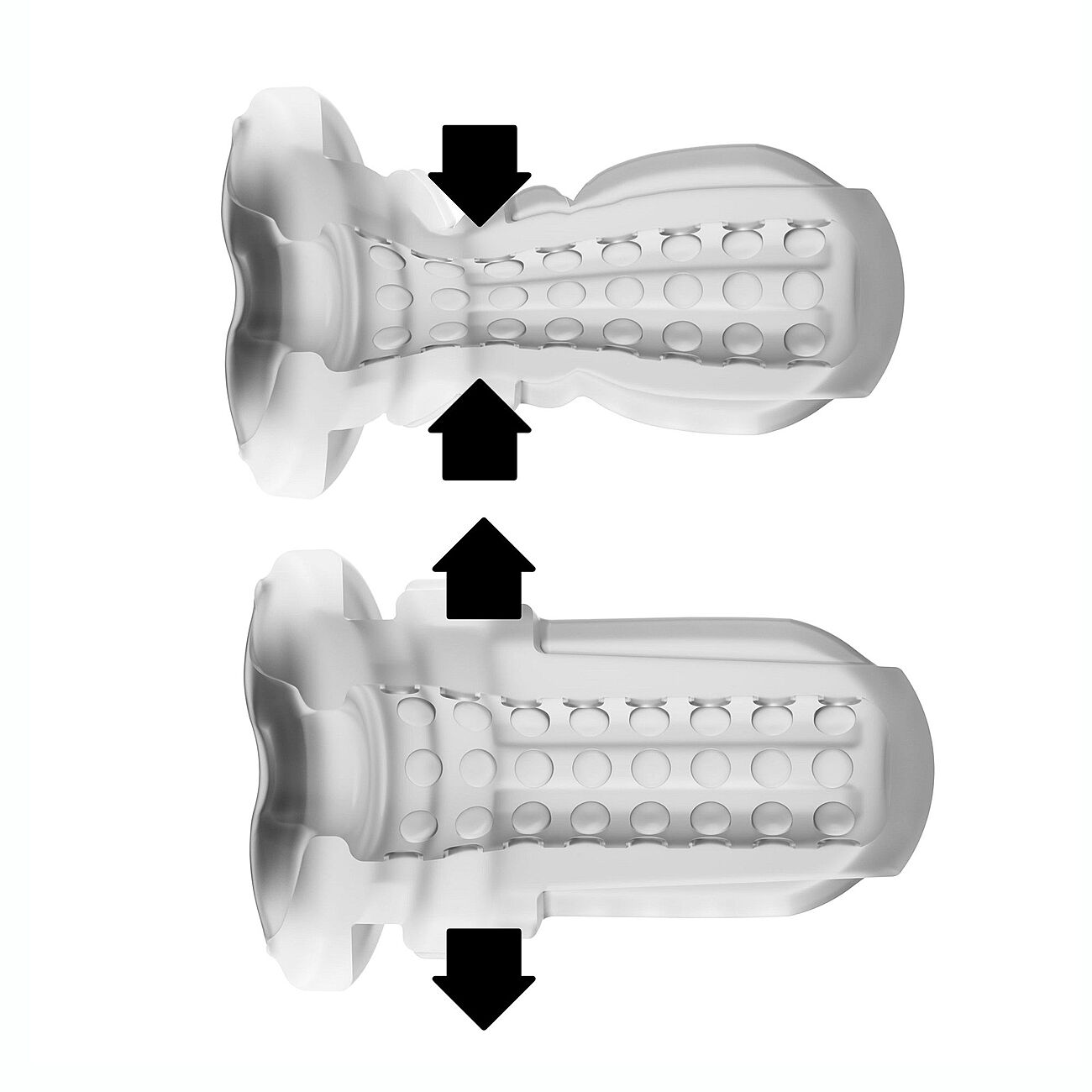 Fusion X Deep Squeeze - Puristeleva ja vrisev masturbaattori