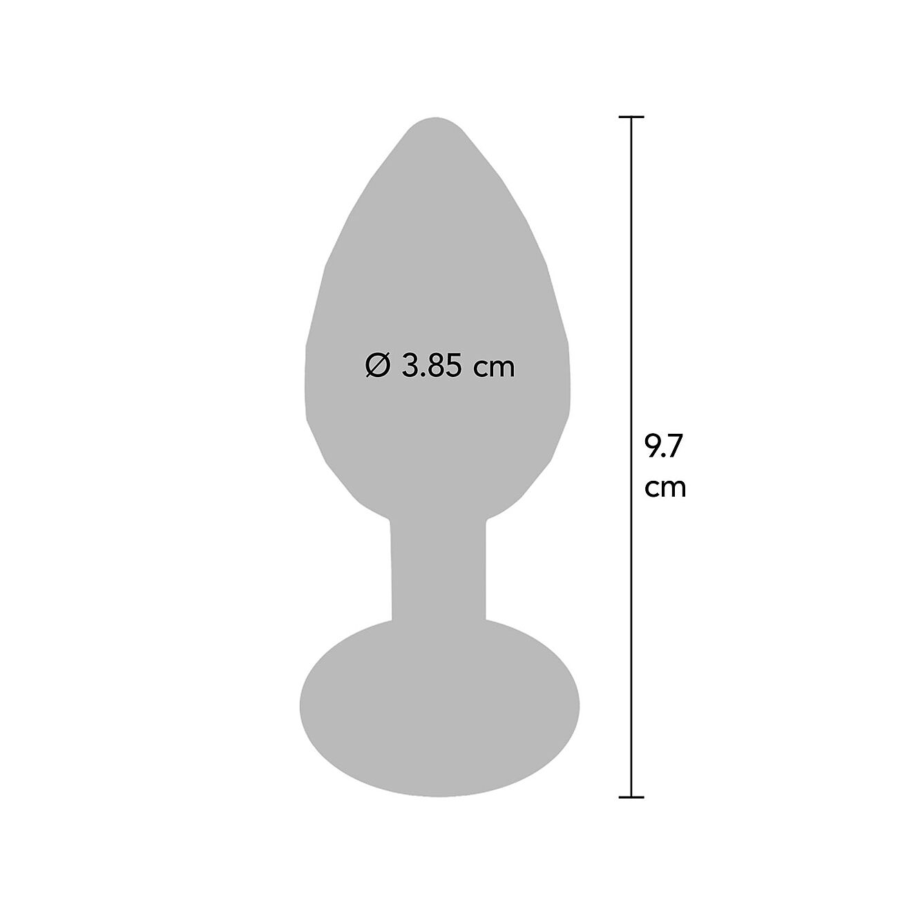 Toy Joy Disco Diamond - Anaalitappi, L