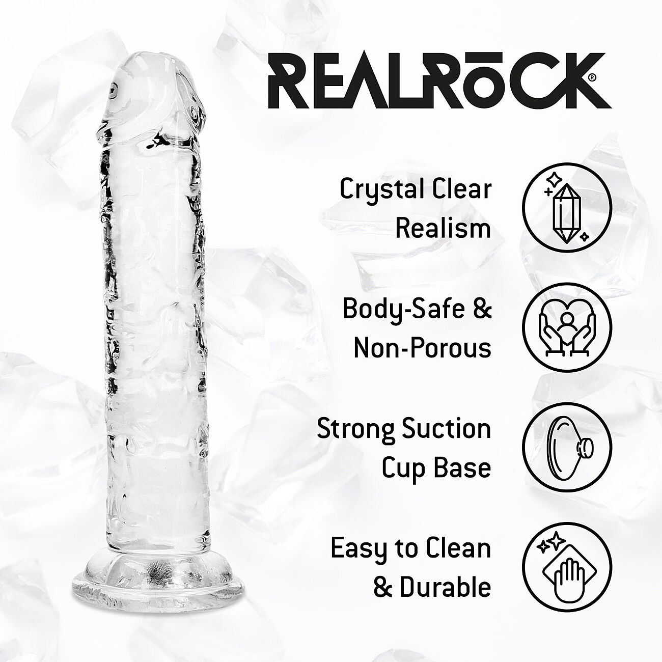 RealRock Super Flexible - Dildo 