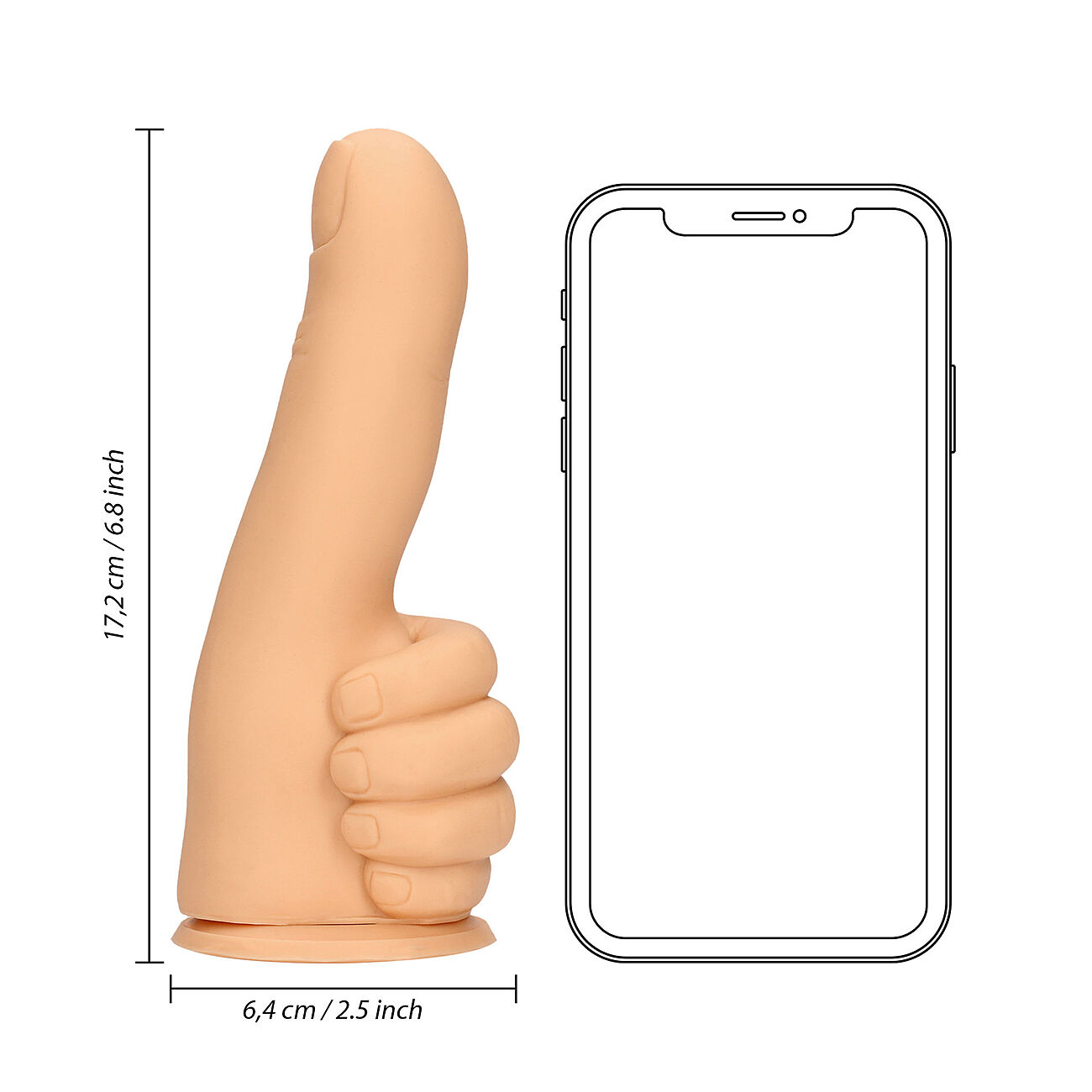 Thumbs Up! - Peukalodildo