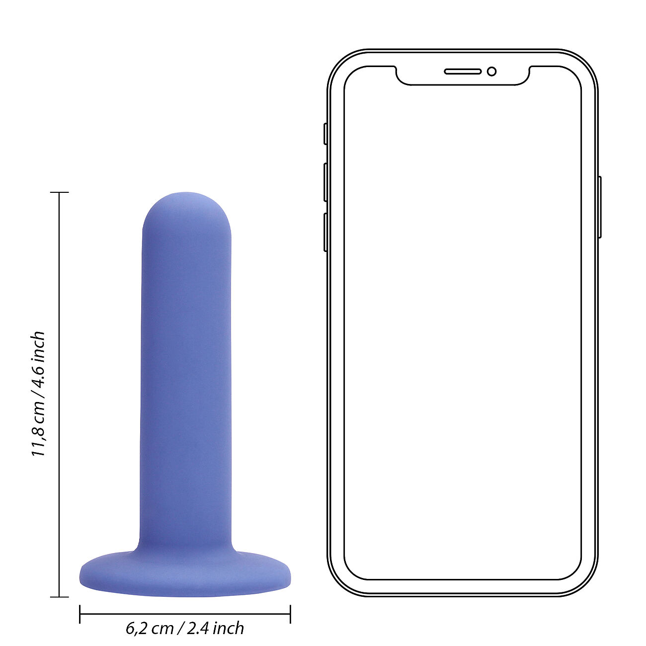 Loveline - Silikoninen dilataattorisetti, 5 kpl