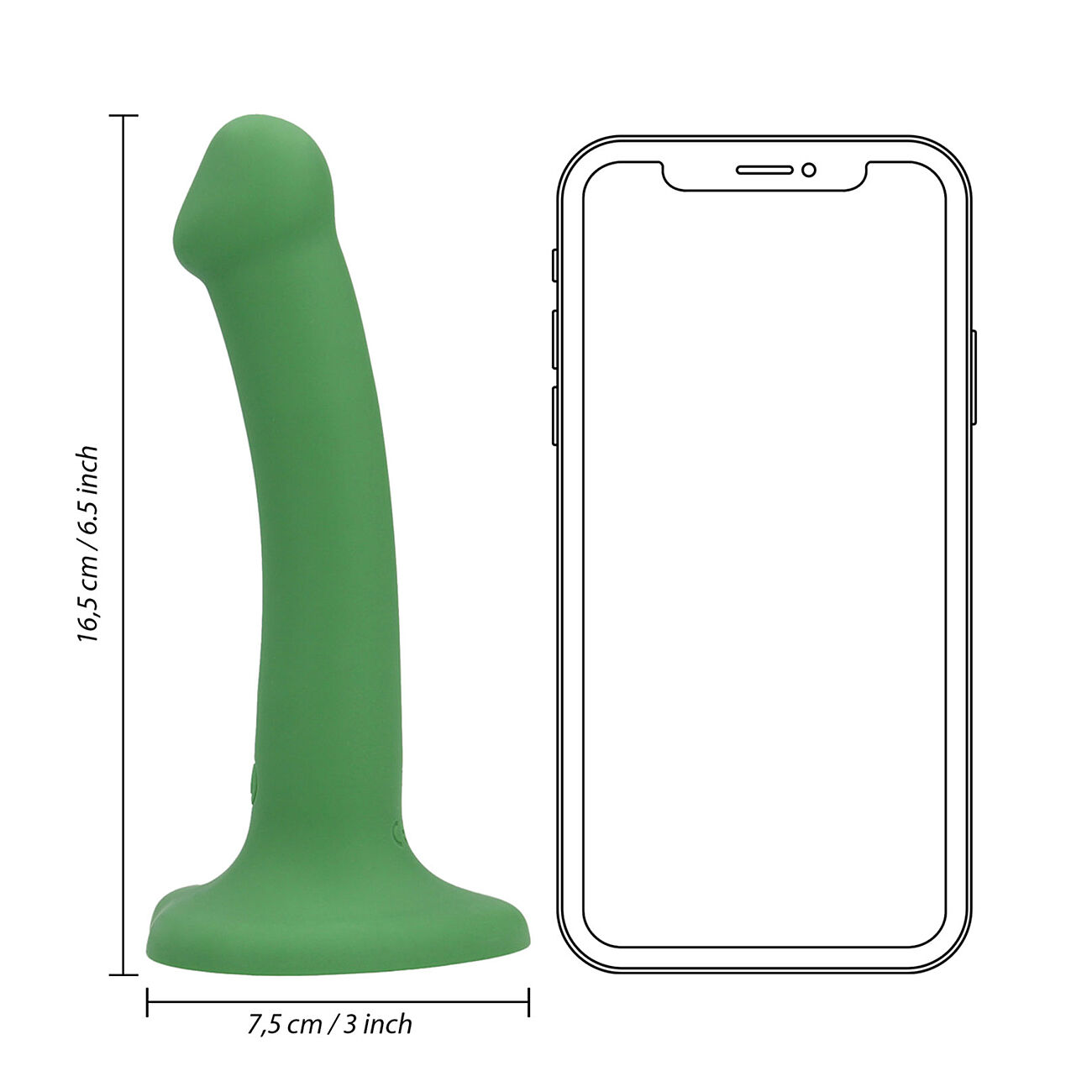 Loveline - Vrisev dildo imukupilla