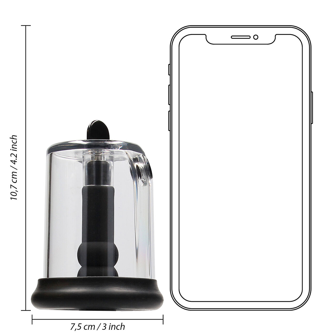 Ouch - Anaalipumppu + 3 anaaliplugia