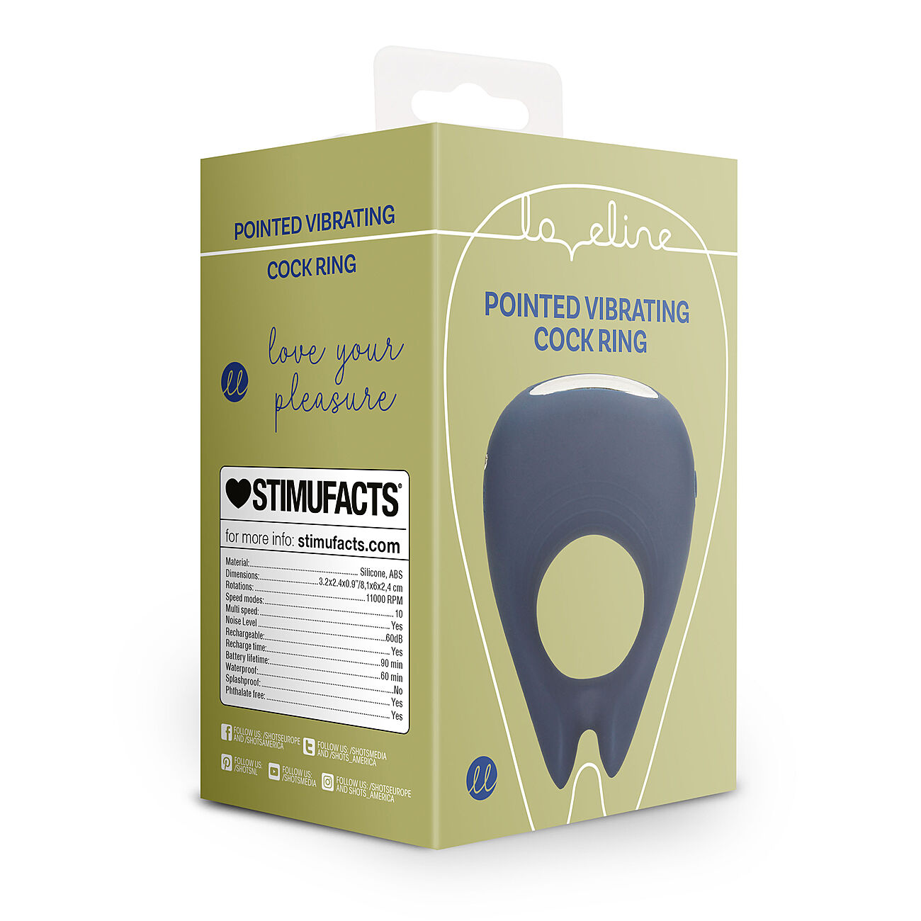 Loveline - Moottoroitu penisrengas kiihottimella