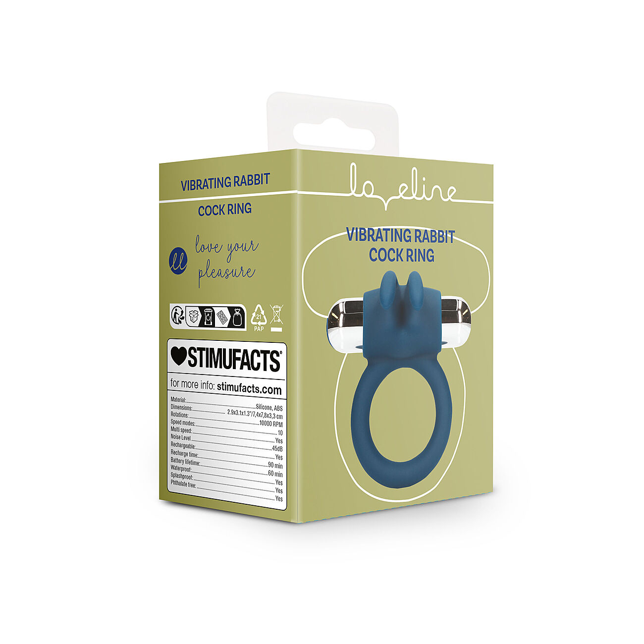 Loveline - Moottoroitu rabbit-penisrengas